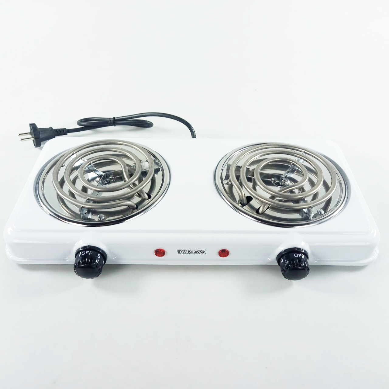 Gambar produk TOKIWA Kompor Listrik Cooking Stove 2 Heating Coil 2000W - THP-5703