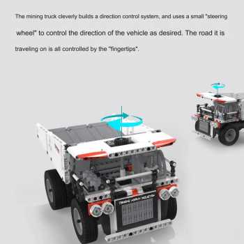 Gambar produk Xiaomi Mainan Truk Tambang Lego 530 Building Blocks Moveable - MTJM01IQI