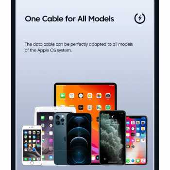 Gambar produk Toocki Kabel Data Type C to Lightning Fast Charging Braided 3A 20W 2M - TXCTL-YY01
