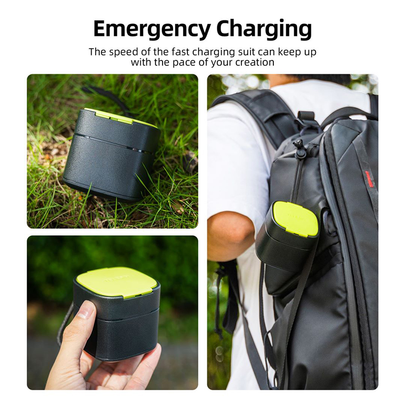 TELESIN Kotak Baterai Charger Box 3 Slot GoPro Hero with Battery 2 PCS - GP-FCK-B11 Gambar produk TELESIN Kotak Baterai Charger Box 3 Slot GoPro Hero with Battery 2 PCS - GP-FCK-B11