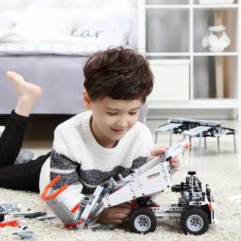 Gambar produk Xiaomi Mainan Truk Tambang Lego 530 Building Blocks Moveable - MTJM01IQI