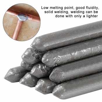 Gambar produk YONG JIU Batang Las Timah Low Temperature Electrode Welding Rod 3 PCS - M128