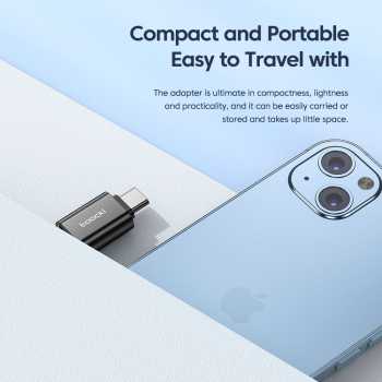 Gambar produk Toocki OTG USB 3.0 to Type C Adapter Converter Safe Transmission - TZJTAC-XY01