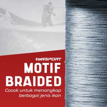 Gambar produk TaffSPORT Senar Tali Pancing Fishing PE Braided Thick Line 300M 6.0 - BLTP
