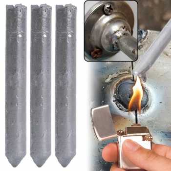 Gambar produk YONG JIU Batang Las Timah Low Temperature Electrode Welding Rod 3 PCS - M128