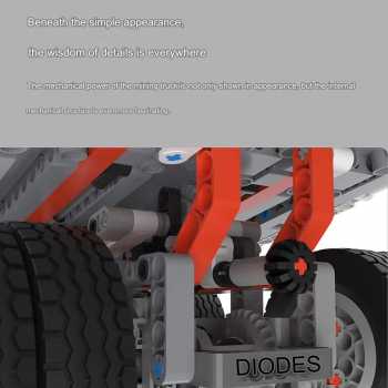 Gambar produk Xiaomi Mainan Truk Tambang Lego 530 Building Blocks Moveable - MTJM01IQI