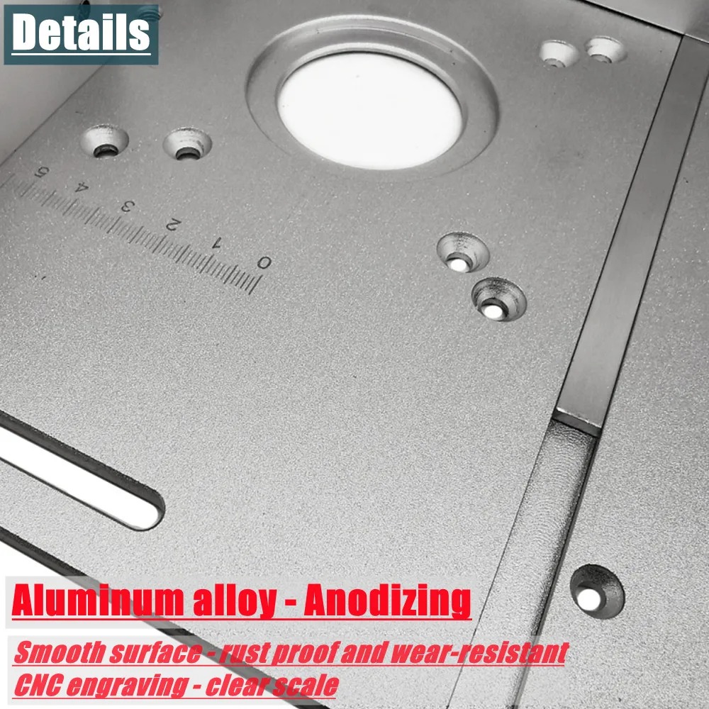 Meterk Meja Pemotong Kayu Router Table Woodworking Benches Aluminium ...