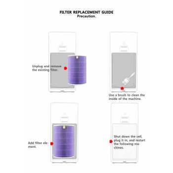 Gambar produk Xiaomi Filter Anti Bacterial Version for Air Purifier 1/2/3/2S/Pro - MCR-FLA