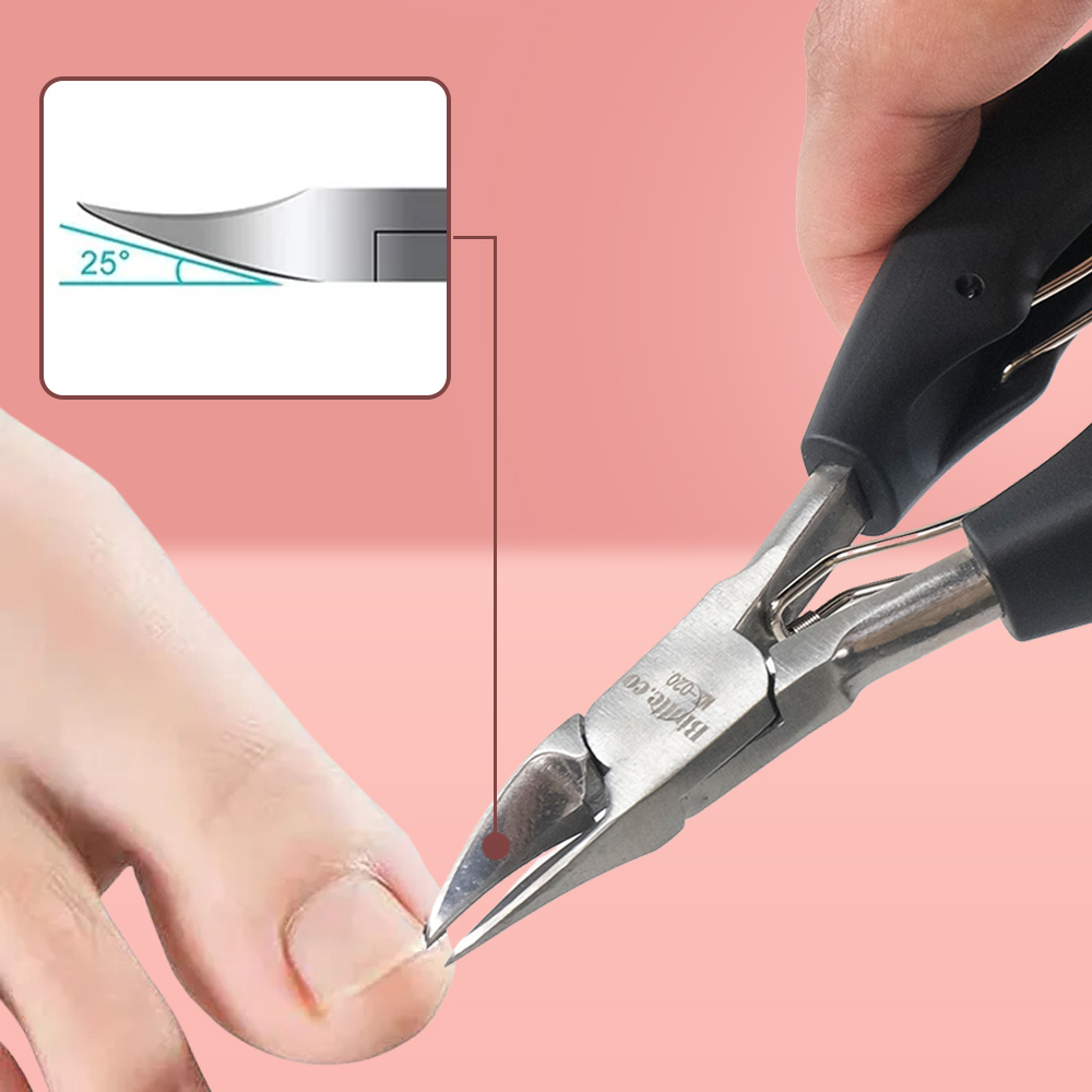 Gambar produk Biutte.co Gunting Kuku Jempol Kaki Anti Cantengan Nail Clipper - MZ-020