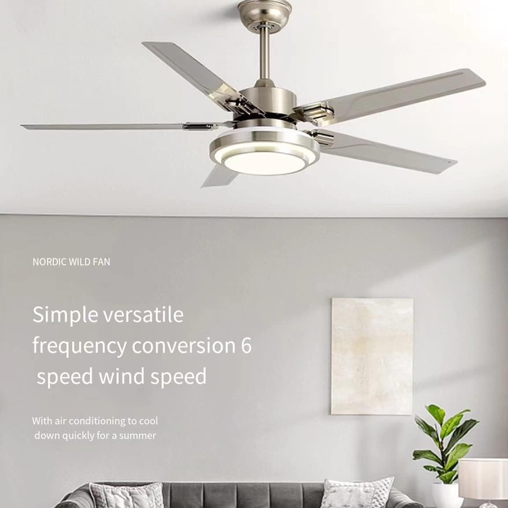 Gambar produk SOVE Kipas Angin Gantung Lampu Tri Color 52 Inch with Remote Control - JY-3