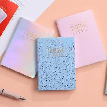 Gambar produk MINKYS Buku Catatan Harian 2024 Notebook Planner 365 Days Glitz - MK20