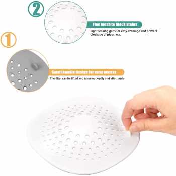 Gambar produk LOWESW Saringan Penutup Bak Cuci Piring Kitchen Sink Filter - F291