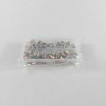 Gambar produk JERBOR Rivet Nut Mur M3 M4 M5 M6 M8 Carbon Steel 100 PCS - JR10