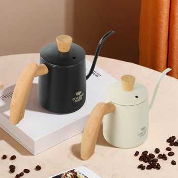 Gambar produk One Two Cups Teko Leher Angsa Gooseneck Pour Over Drip Kettle 350ml - AGB-35