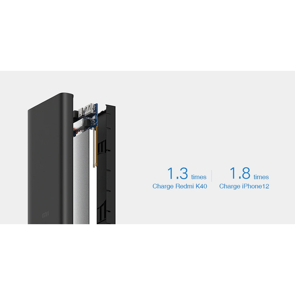Xiaomi Power Bank 10000mAh Slim Fast Charging USB Type C 22.5W - P16ZM Gambar produk Xiaomi Power Bank 10000mAh Slim Fast Charging USB Type C 22.5W - P16ZM
