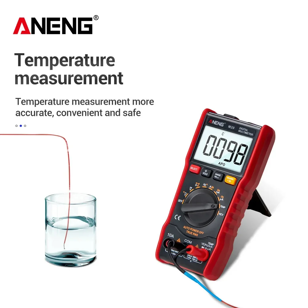 Gambar produk ANENG Alat Pengecekan Listrik Digital Multimeter Voltage Tester - M20