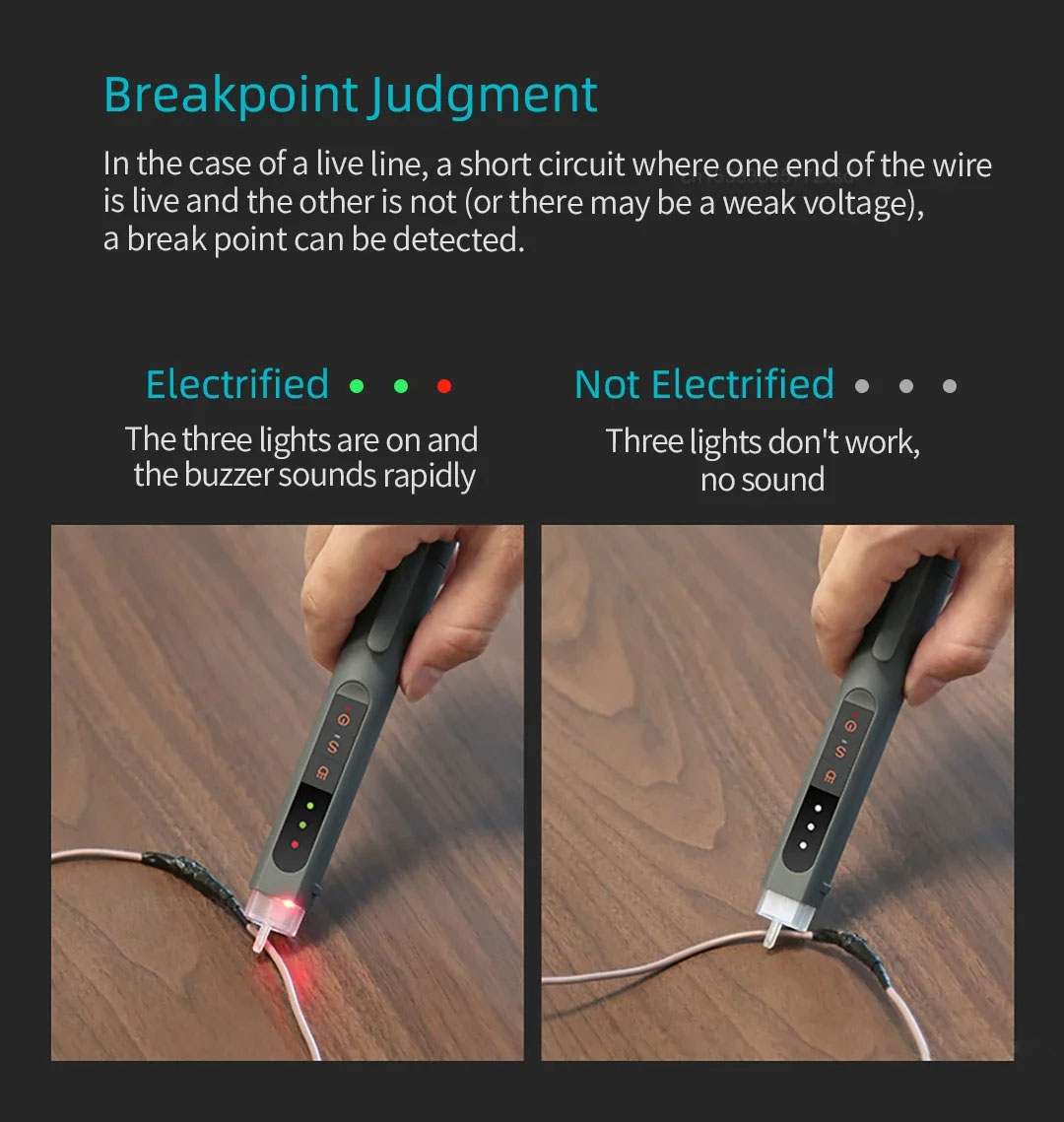 Gambar produk Xiaomi Mijia Tespen Mini Tester Non Contact Voltage Detector 12-1000V - G2704