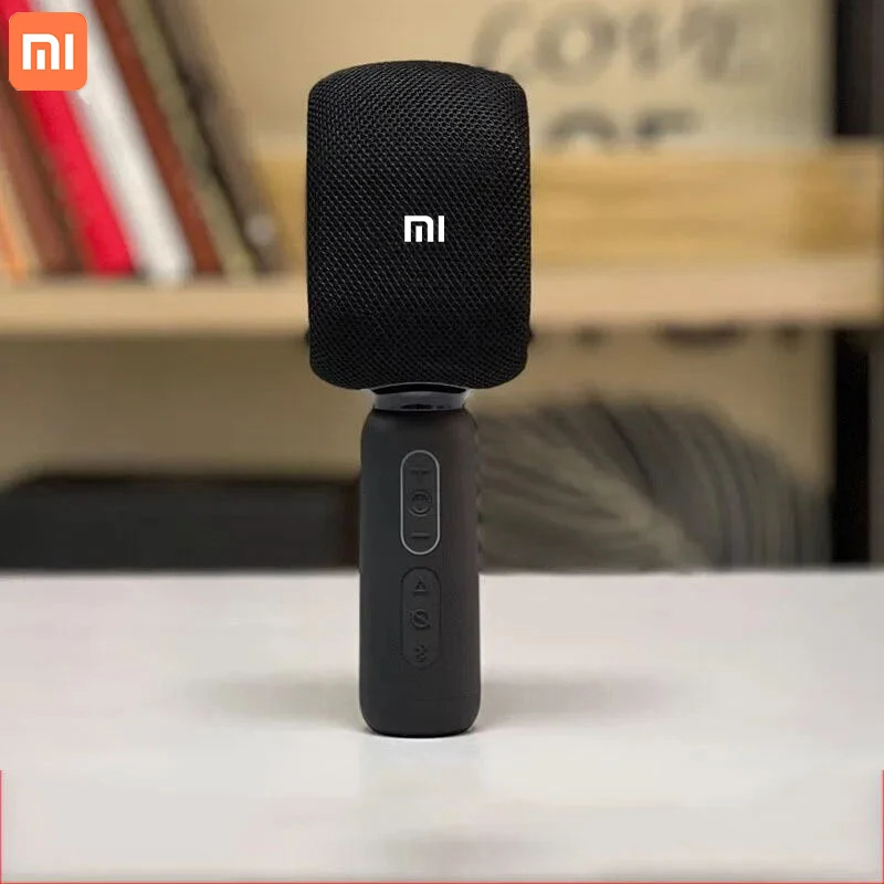 XIAOMI Microphone Wireless Karaoke 2in1 Bluetooth Speaker 10W 400mAh - KMC500 Gambar produk XIAOMI Microphone Wireless Karaoke 2in1 Bluetooth Speaker 10W 400mAh - KMC500