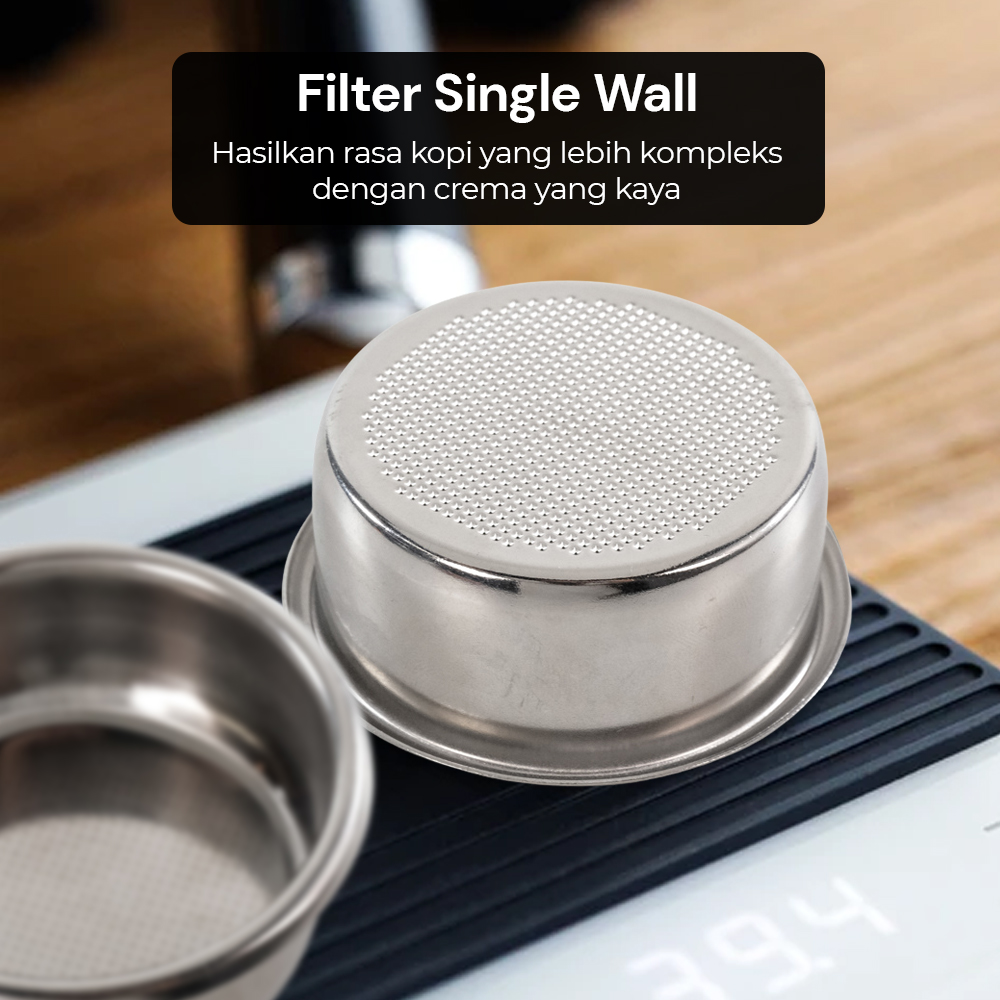 Gambar produk ANP Filter Basket Portafilter Single Wall Stainless Steel 54mm - AN-5X
