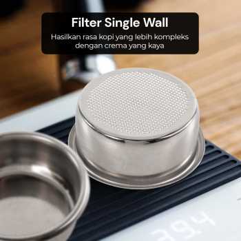 Gambar produk ANP Filter Basket Portafilter Single Wall Stainless Steel 54mm - AN-5X