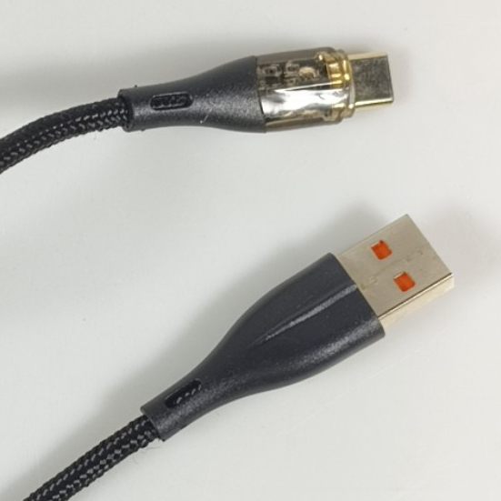 Gambar produk USJ Kabel Charger USB ke Type C Fast Charging 100W 1.5M - 574