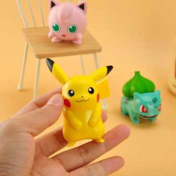 Gambar produk TAKARAX Pajangan Action Figure Karakter Pokemon 6 PCS - XPY06