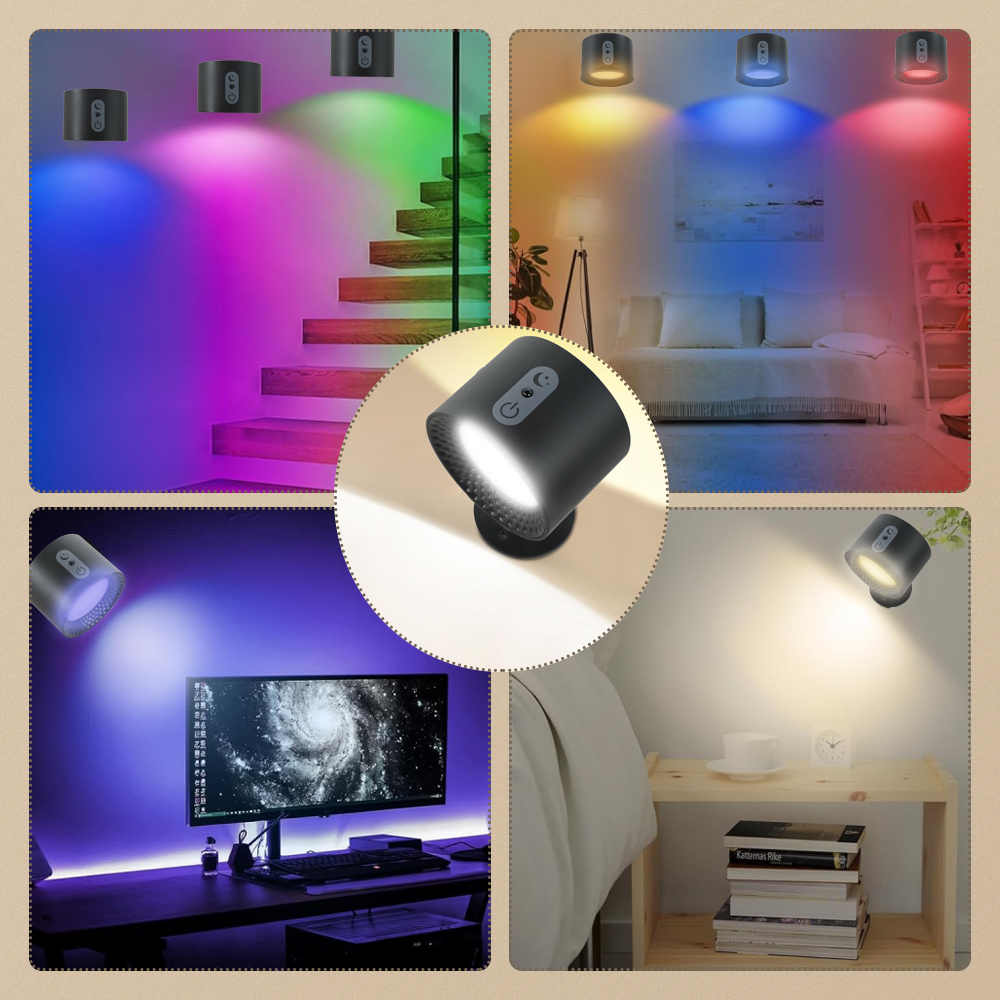 Gambar produk Fealive Lampu Dinding Hias Double Side Wall Lamp 3in1 RGB Color 5W - BD01