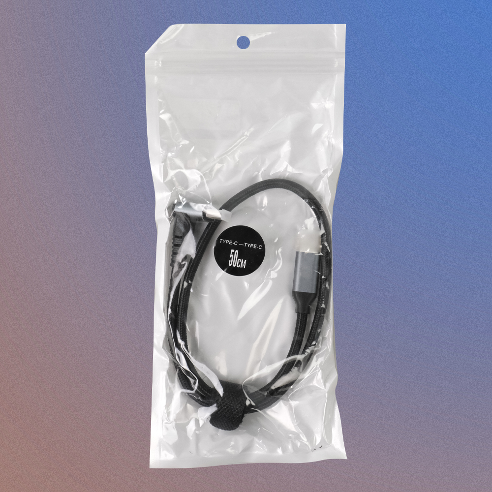 Gambar produk Zuck Kabel Data USB Type C to Type C Thunderbolt 3 PD 10Gbps 4K 50cm - ZD-31