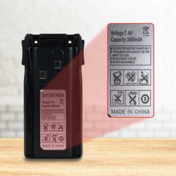 Gambar produk Taffware Baterai Walkie Talkie 3800mAh USB Type C for Baofeng UV-82