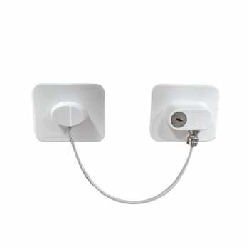 Gambar produk EUDEMON Kunci Pengaman Pintu Kulkas Multifungsi Adhesive Safety Lock - F3Q