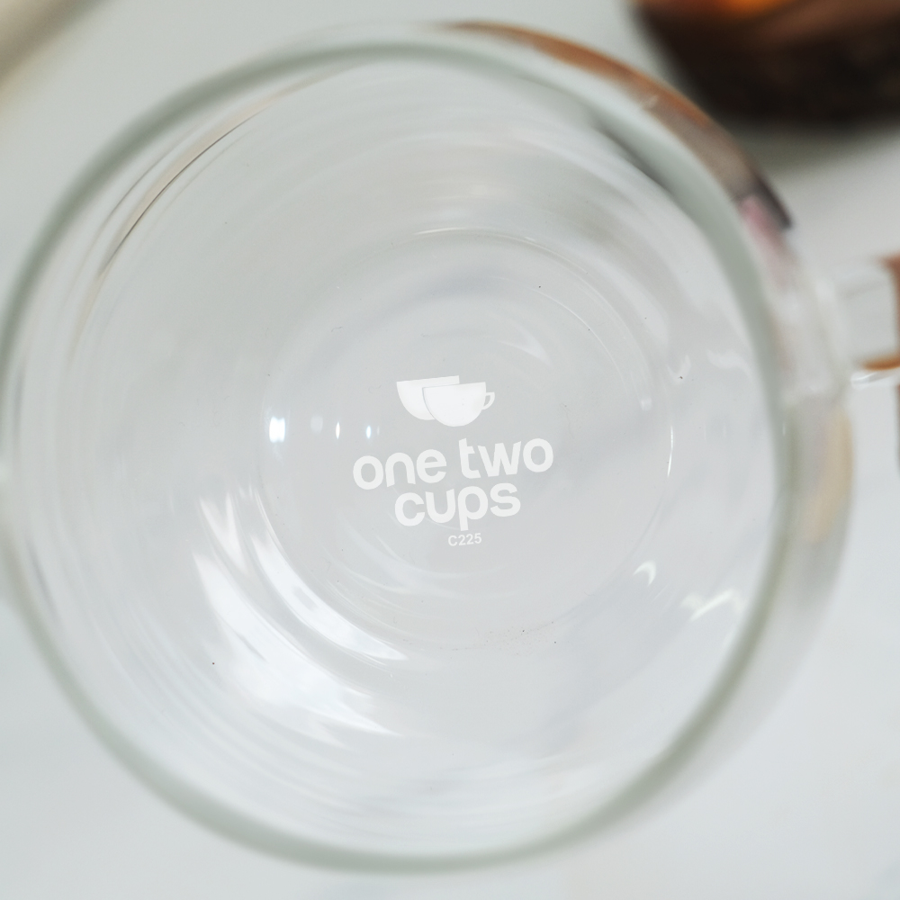 Gambar produk One Two Cups Cangkir Teh Saringan Kaca Tahan Panas Infuser Mug 320ml - C225