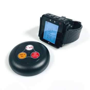 Gambar produk LISM Waiter Calling System Watch Pager Panggil Pelayan 10 Transmitter - SU-R168
