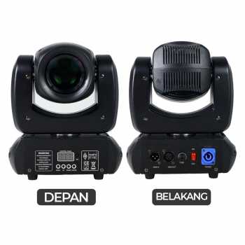 Gambar produk ALien Lampu Proyektor Disco Sensor Suara 8 Color DMX512 120W 220V - HY-B100