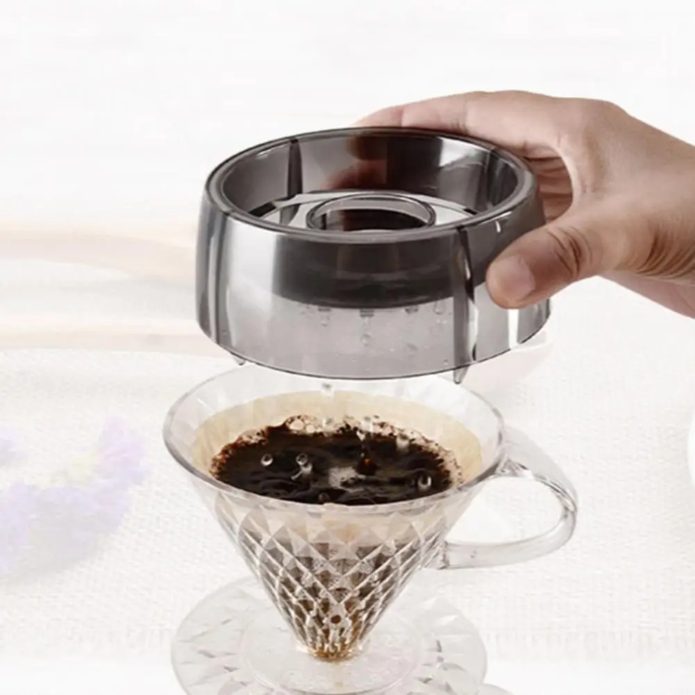 Gambar produk DUOLVQI Drip Assist V60 Manual Brew Coffee Filter with Holder - DQ-1