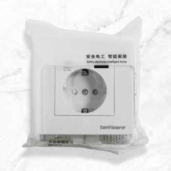 Gambar produk Taffware Stop kontak Dinding USB Type C Soket Listrik Square Wall - HB16
