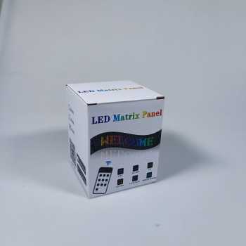 Gambar produk NEXillumi LED Matrix Panel Bluetooth Colorful Display Kit 5V 7x17cm - RD1632