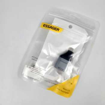 Gambar produk ESSAGER OTG LAN RJ45 to Type C Ethernet Adapter 100Mbps - ES-OTG22