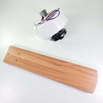 Gambar produk ECOJAS Kipas Angin Gantung Lampu Tri Color 52 Inch with Remote Control - FL-01