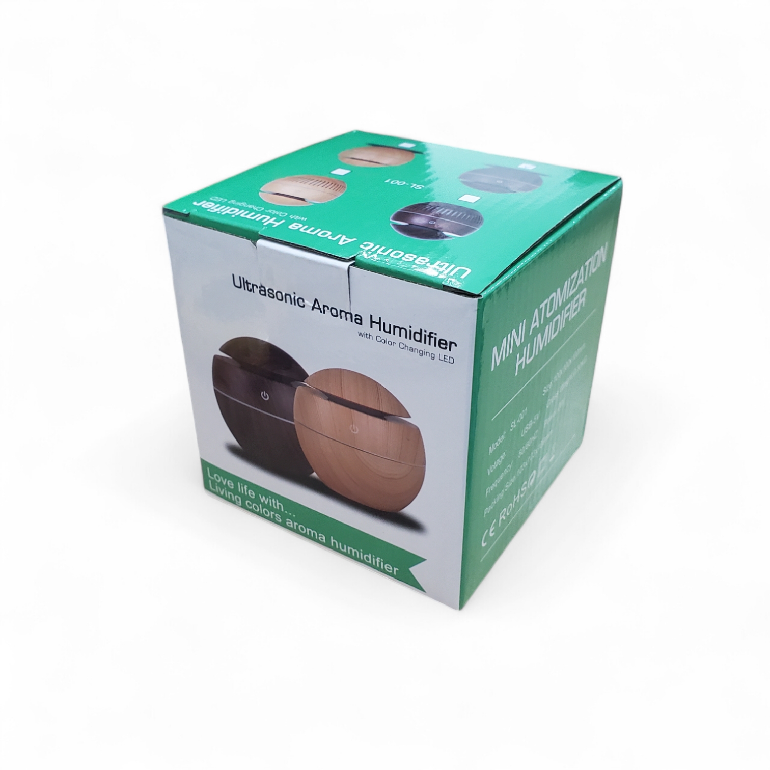 Taffware HUMI Air Humidifier Mini Ultrasonic Aroma Diffuser 130ml - H41 Gambar produk Taffware HUMI Air Humidifier Mini Ultrasonic Aroma Diffuser 130ml - H41