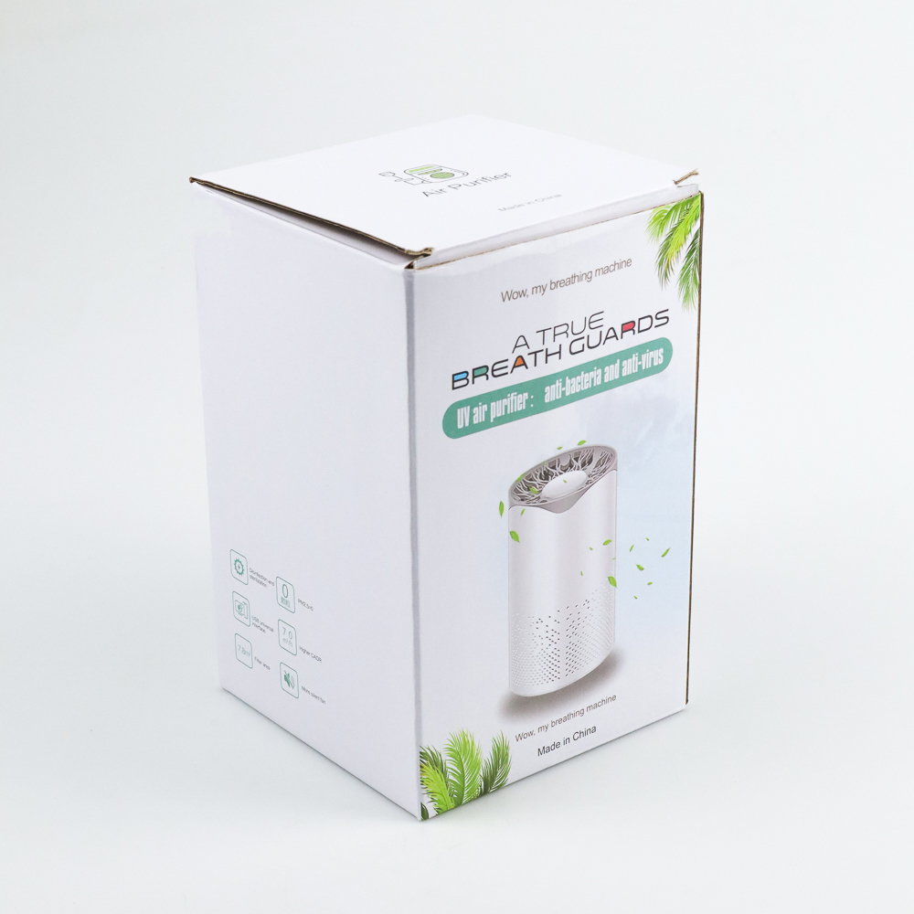 Gambar produk NOBICO Pembersih Udara UV Air Purifier Cleaner HEPA Filter 360 Degree - BC-AP-01