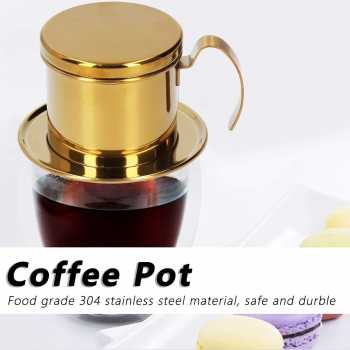 One Two Cups Vietnam Drip Coffee Filter Saringan Kopi Sekrup 120ml - PF-304