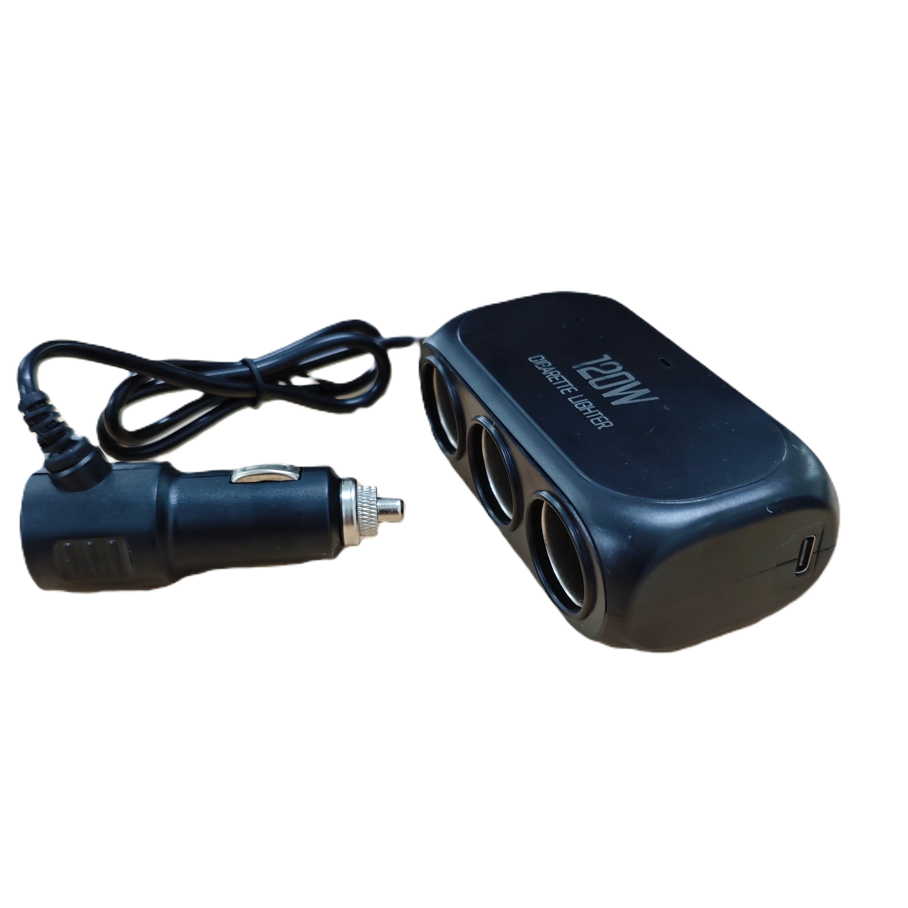 Gambar produk Octoder Charger Mobil QC 3.0 PD Cigarette USB Type C Port 120W - VE12