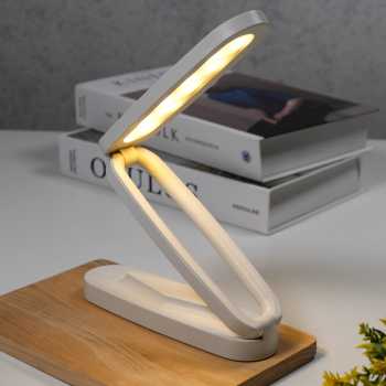 Gambar produk SUOLIANG Lampu Meja Belajar Rechargeable Foldable 3 Color 8W - 1308