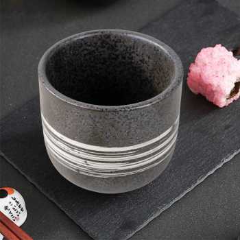Gambar produk K-Locke Gelas Keramik Kopi Teh Japanese Style Ceramic Cup 200ml Brush - KL2