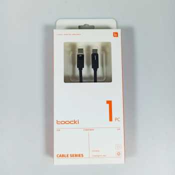 Gambar produk Toocki Kabel Data Type C to Type C Fast Charging Spring Wire 100W 1.8M - TXCTT1-JYA01X