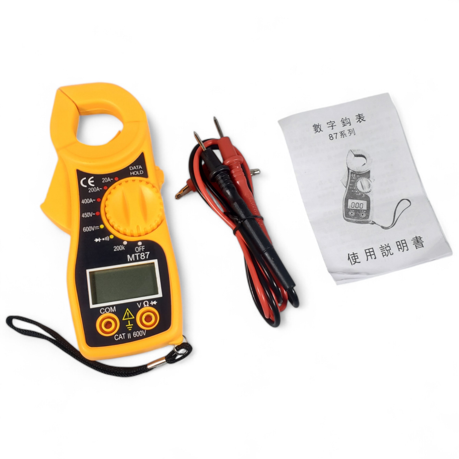 Gambar produk ANENG Digital Multimeter Voltage Tester Clamp - MT87