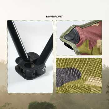 Gambar produk TaffSPORT Kursi Lipat Portable Memancing Outdoor Fishing Chair L 38x38x65cm - AAN147