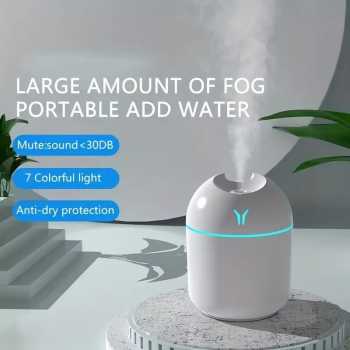 LEIXIU Air Humidifier Night Light 7 Color Low Noise USB 250ml - L25