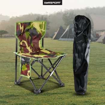 Gambar produk TaffSPORT Kursi Lipat Portable Memancing Outdoor Fishing Chair L 38x38x65cm - AAN147