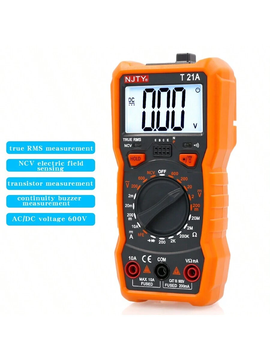 Gambar produk NJTY Pocket Size Digital Multimeter AC/DC Voltage Tester - T21A